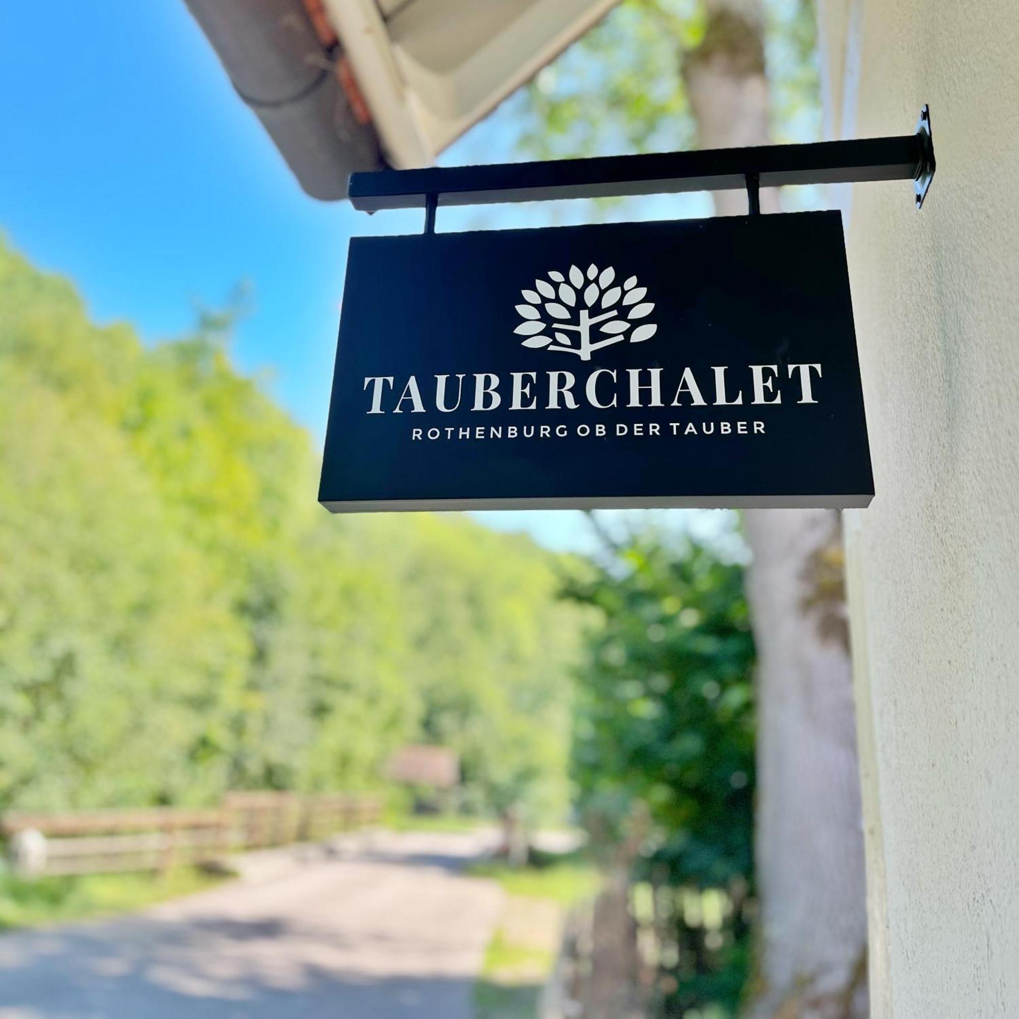Tauberchalet I Private Spa, Garten Und Kaeltekick I 10Min Walk To Historic Old Town โรเทนบวร์ก อ็อบ แดร์เทาเบอร์ ภายนอก รูปภาพ